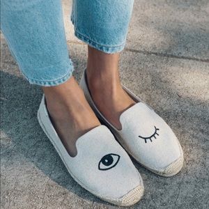 BRAND NEW soludos wink slippers